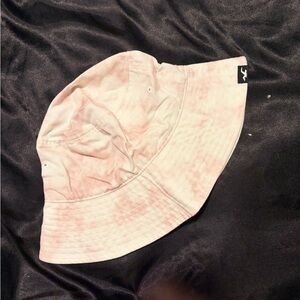 Hollister Light Pink Tie-Dye Bucket Hat